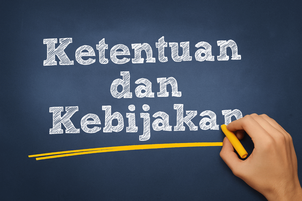 
 Ketentuan dan Kebijakan